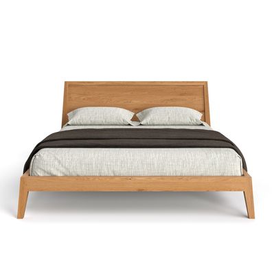 Bett Sola aus massivem Eichenholz