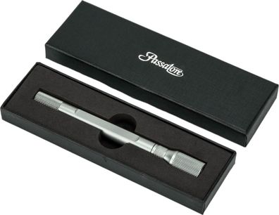 Passatore Drawpoker Alu eloxiert silber mit 2 integrierten Rundcuttern