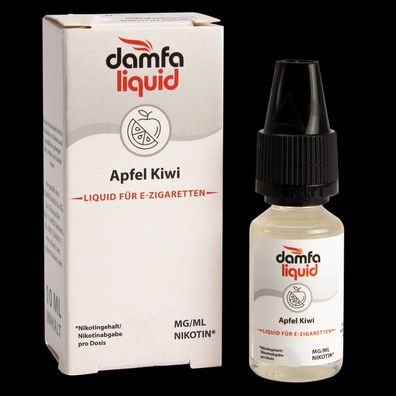 Damfaliquid - Apfel Kiwi (Fresh Green) Liquid (10 ml)