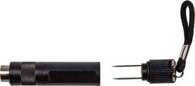 Passatore Drawpoker mit 2 Dornen Alu eloxiert schwarz / Bohrer 10 mm