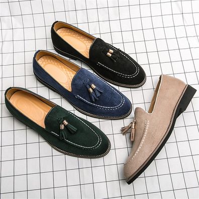 Lassige Slip-on-Slipper fur Herren Atmungsaktive Fahrschuhe lassige Modeschuhe