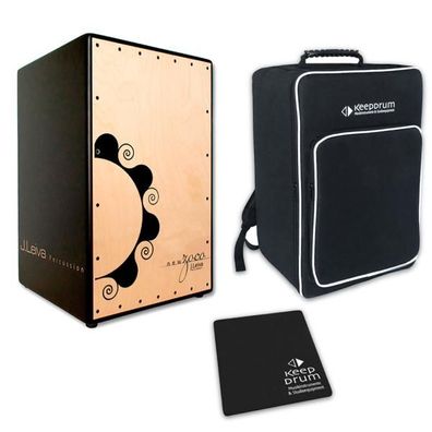 J. Leiva Zoco 2.0 Cajon mit Tasche und Sitz-Pad