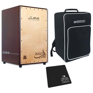 J. Leiva Zoco Max Cajon mit Tasche und Sitz-Pad