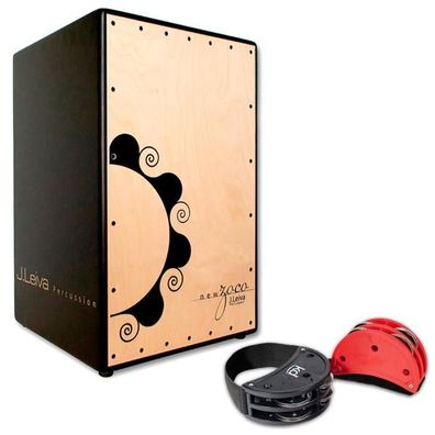 J. Leiva Cajon Zoco 2.0 mit Fußtambourin-Set