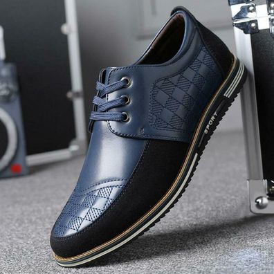 Elegante lassige lederschuhe herrenmode stil luxus business bequeme schuhe