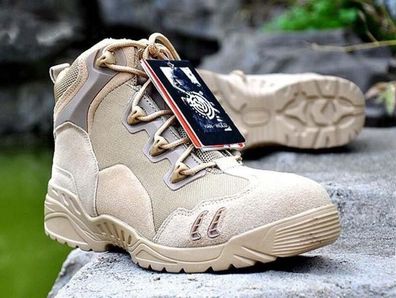 Armee Taktische Komfort Wuste Leder Kampf Militarstiefel Herren Armee Schuhe