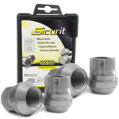 Felgenschlossmutter Kegelbund 60° M12x1,5 Für VOLVO C30 C70 II Cabriolet S40