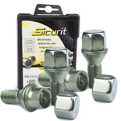 Felgenschloss Kegelbund 60° M12x1,25 28mm Für Peugeot 1007 106 I II 205