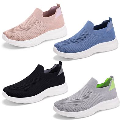 Herren Damen Sportschuhe Laufschuhe Freizeit Slip On Sneaker Schuhe Turnschuhe