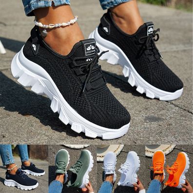 Damen Sneaker Leichte Atmungsaktiv Sportschuhe Turnschuhe Freizeitschuhe Shoes