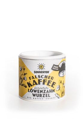 6x Sonnentor Löwenzahnwurzel geröstet Falscher Kaffee, Dose 75g