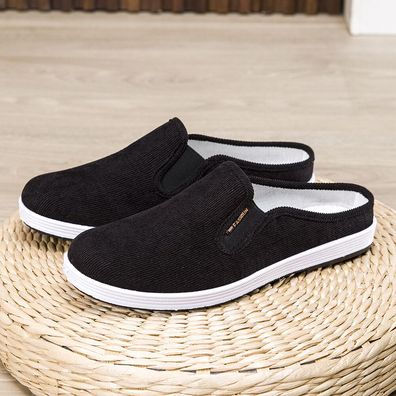 Herren Lassige Slip-on-Slipper Atmungsaktive Fahrschuhe Herren Hausschuhe