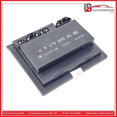 Steuergerät Klimasteuergerät A1705450105 898843000 Mercedes-benz SLK R170 200