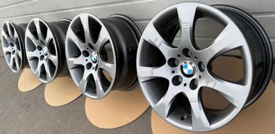 4x Original BMW 3er E90 E91 E92 E93 17 Zoll Alufelgen Sternspeiche 158 6764623 NEU