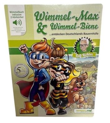 Hörbuch Wimmel-Max & Wimmel-Biene Eine spannende Reise in die Landwirtschaft