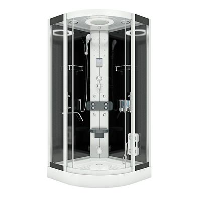 Duschkabine Dusche D58-13T0-ALL Komplettdusche Fertigdusche 90x90 cm