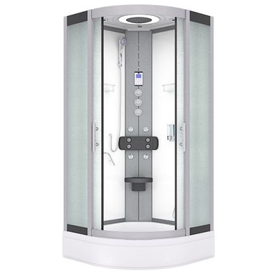 Duschkabine Dusche D58-60M1-ALL Komplettdusche Fertigdusche 100x100 cm