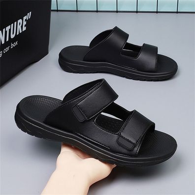Herren Badeschuhe Slipper Pantoletten Sandalen Saunaschuhe Sandale Gr.38-47