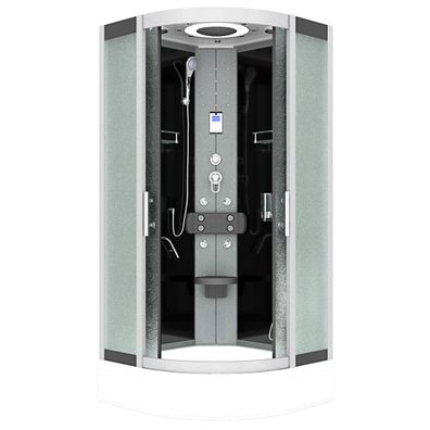 Duschkabine Dusche D58-63M0-ALL Komplettdusche Fertigdusche 100x100 cm