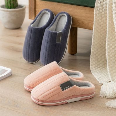 Hausschuhe Herren Damen Warm Pantoffeln Filzpantoffeln Slippers Hausschlappen