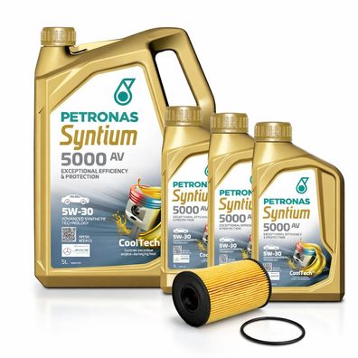 8L Motoröl 5W30 + Ölfilter für Mercedes Fiat Opel Nissan Renault dCi CDTI CDI