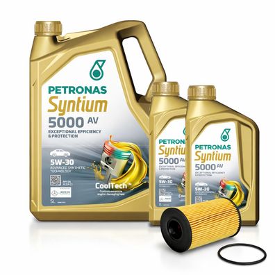 7L Motoröl 5W30 + Ölfilter für Mercedes Fiat Opel Nissan Renault dCi CDTI CDI