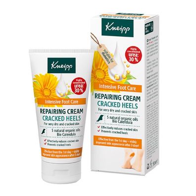 Kneipp Fuß flege Repairing Creme für rissige Fersen