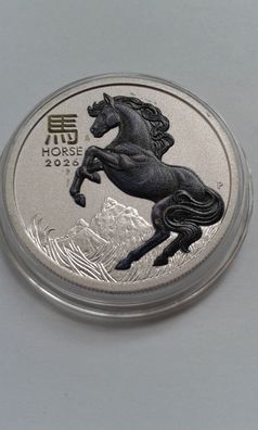 100$ 2026 Australien Lunar Pferd 1 Unze Platin 9995er- 100 Dollars 2026 Platin