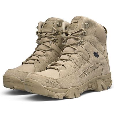 Militarschuhe Soldatenschuhe Wanderschuhe Herren Hohe Stiefel Freien 39-46 NEU