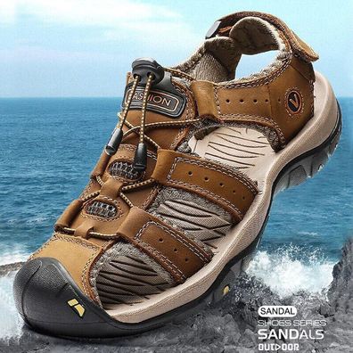 Herren Trekking Athletische Outdoor Schuhe Freizeitschuhe Sommer Sandalen