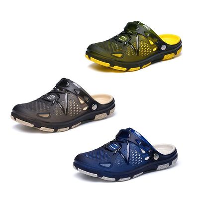 Clogs Herren Gartenschuhe Badeschuhe Pantoletten Hausschuh Freizeit Praxis 39-45