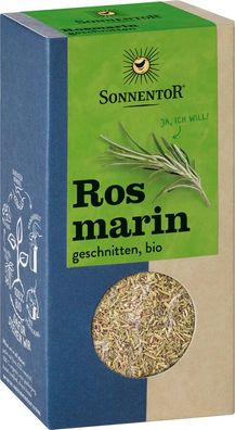 3x Sonnentor Rosmarin geschnitten, Packung 25g
