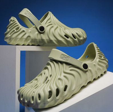 Neu Herren Damen Sandalen Clog Leichte Slip On Wasser Schuhe Hausschuhe Comfty