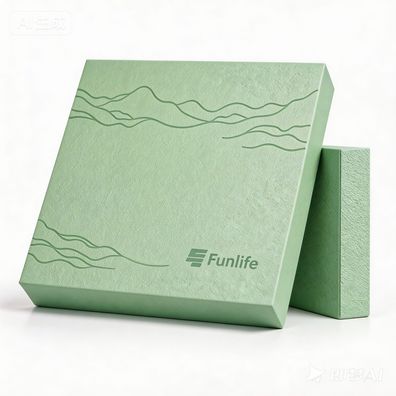 FunLife Balance Pad 40x40x5 cm -Gleichgewichtskissen, Balance Trainer für Stabilität