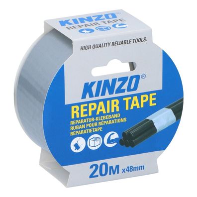 KINZO Reparatur Klebeband Silber 20m Wasserdichtes Dichtband Allzweckband Band