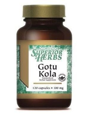 Swanson Gotu Kola Extrakt, 120 Kapseln - Natuerliche Unterstuetzung fuer geistige Kla