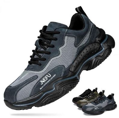 Herren Damen Schutzschuhe Sicherheitsschuhe Draussen Sportschuhe Arbeitsschuhe