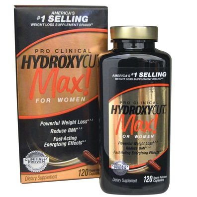 Muscletech Hydroxycut MAX PRO Clinical --- 120 capsules