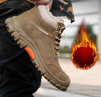 Neu Herren Damen Sicherheitsschuhe Arbeitsschuhe Stahlkappe Sport Warm Winter