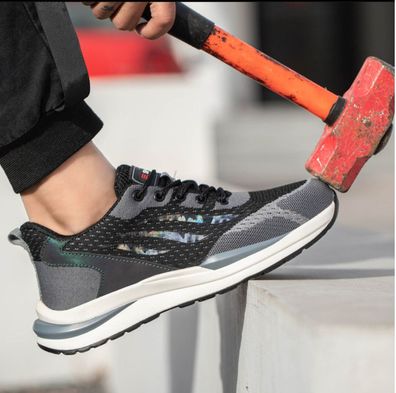 Arbeitsschuhe Leicht Herren Damen Sicherheitsschuhe Sneaker Volle Jahreszeiten