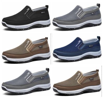 Herren Wanderschuhe Freizeitsportschuhe Slip On Sneakers Orthopadische Schuhe