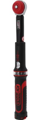 KS TOOLS 1/4" Ergotorque®precision Ratschen-Drehmomentschlüssel Drehknopf, 5-25Nm