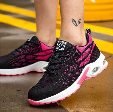 Damen Sicherheitsschuhe Schutzschuhe Arbeitsschuhe Stahlkappe Sportlich Sneakers