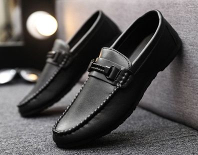 Herren Loafers Mokassin Hausschuhe Boatschuhe Fahrschuhe Business Schuhe Slipper