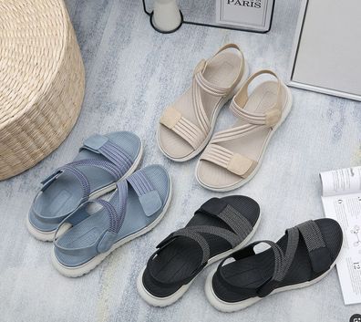 Madchen Sandalen Klettverschluss Sports Style Comforty Hausschuhe Sommer Damen