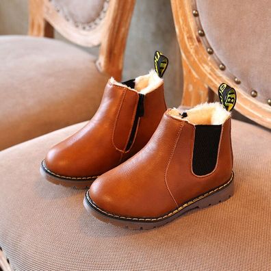 Neu Jungen Madchen Winter Kinder Boots Schneestiefel Warme Weiche Schuhe 21-36