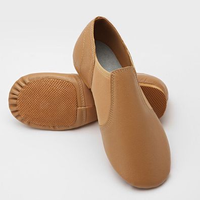 Damen Leder Ballsaal Tanz Schuhe Slipper Latein Walzer Jazz Tango Weich Komfort