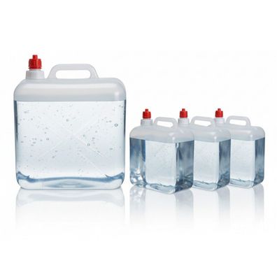 Wasserkanister 4 er Set 15L Trinkkanister mit Hahn für Camping Wasser behälter