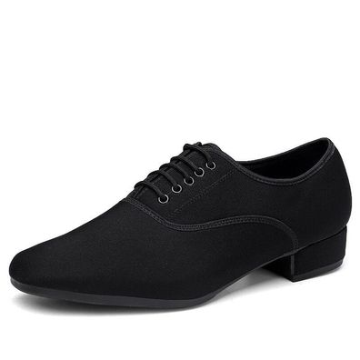 Herren Jungen Niedriger Absatz Tanzschuhe Ballsaal Latein Walzer Tango