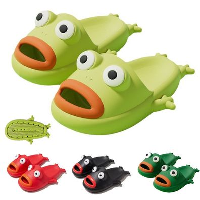 Frosch Badelatschen Hausschuhe Badeschlappen Rutschfeste Badeschuhe Strand